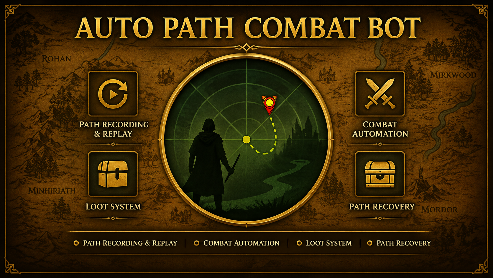 LOTRO Automated Path-Following & Combat Bot — image 2 of 2
